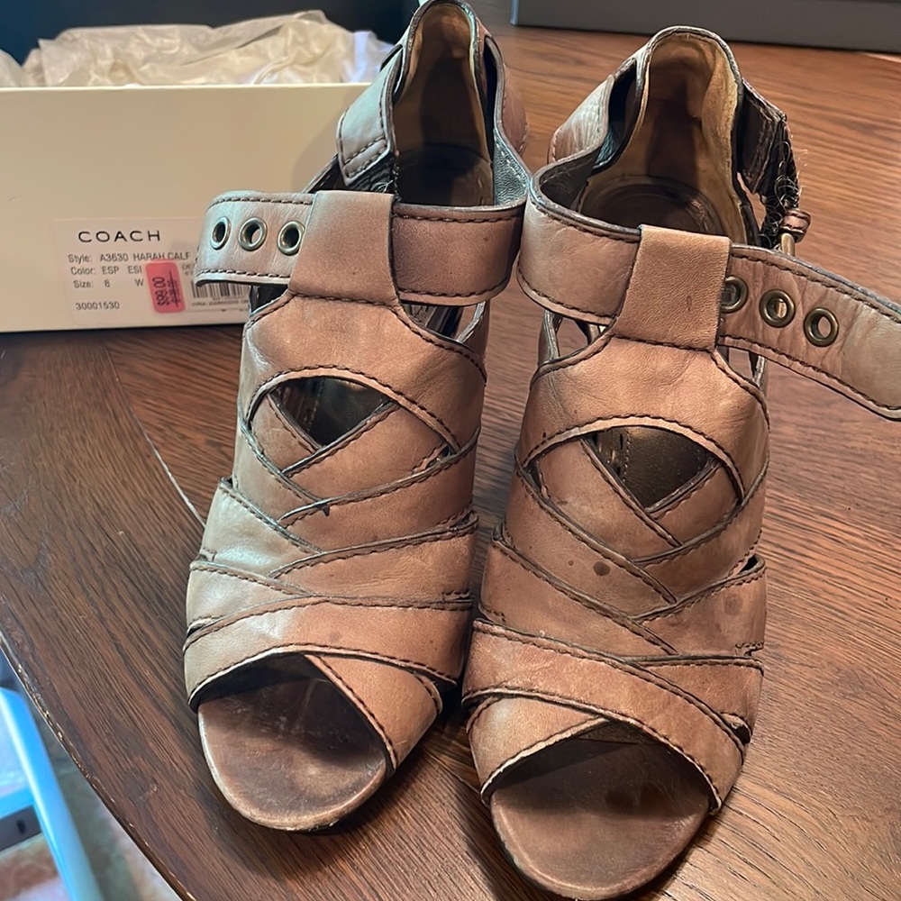 Coach A3630 Harah Calf sandal